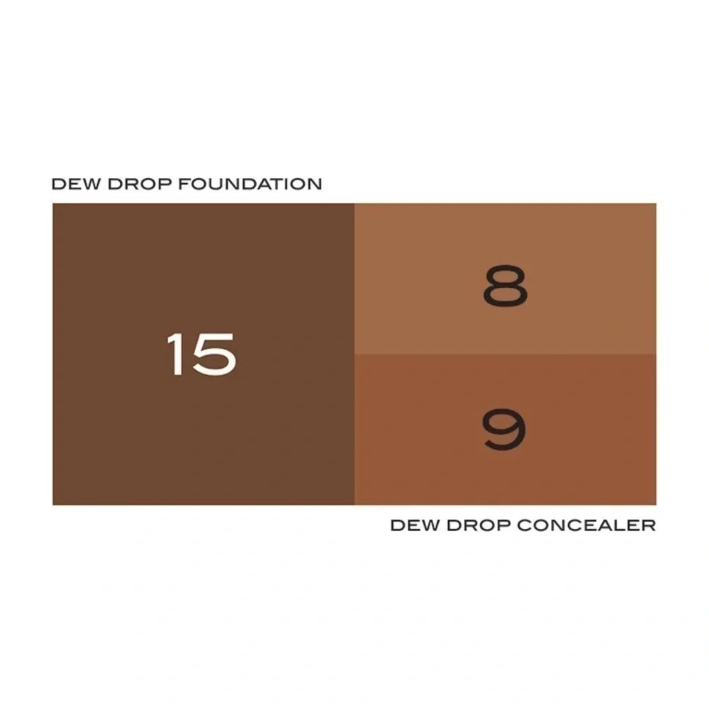 SURRATT DEW DROP FOUNDATION 15 Medium Bronze / Crimson.